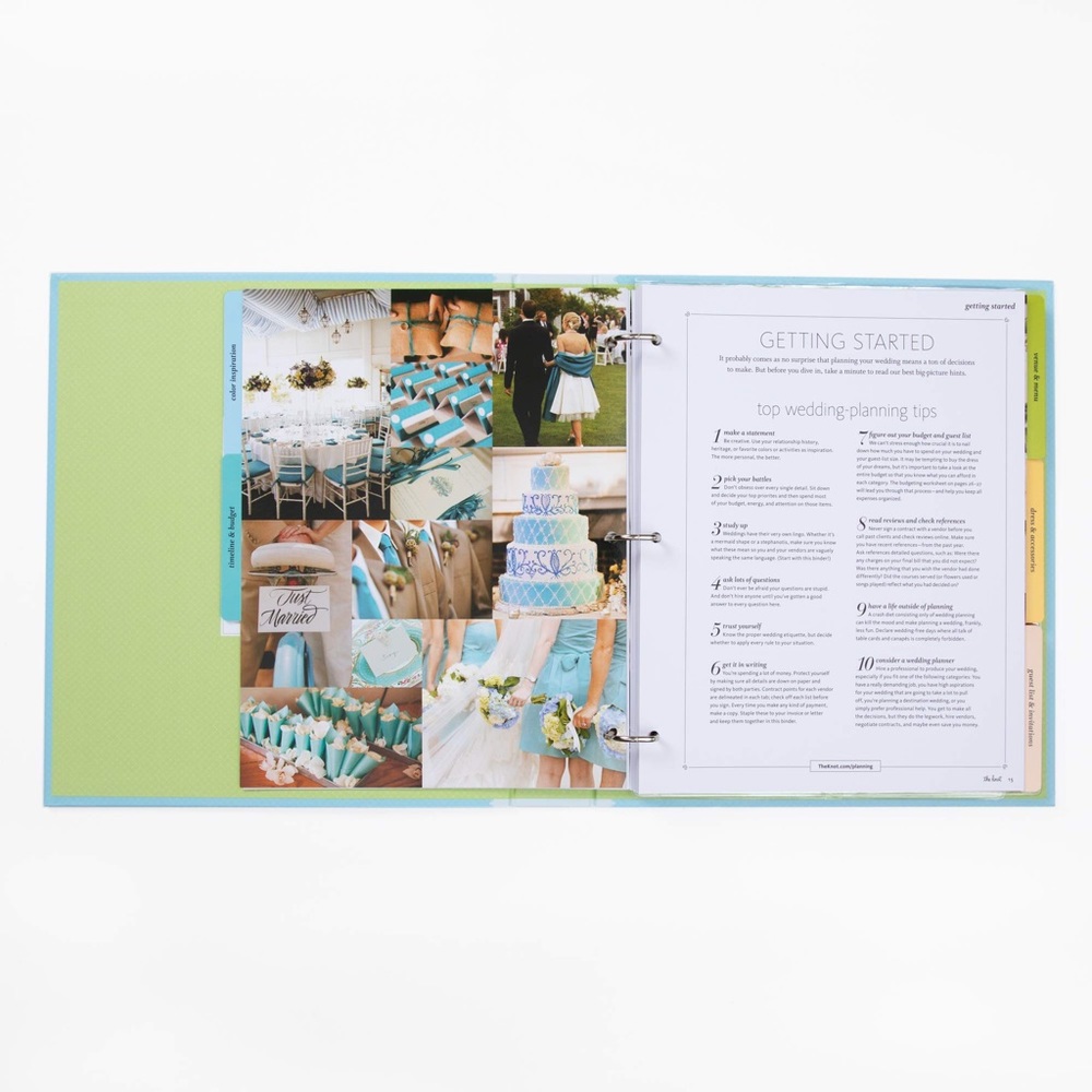 The Knot Wedding Binder